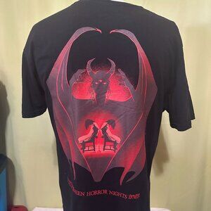 The Exorcist Believer 2023 Universal Studios Men's Black T Shirt Large Halloween